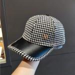 Houndstooth baseball cap