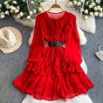 Ruffle Mini Dress