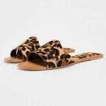 cross strap slide sandals